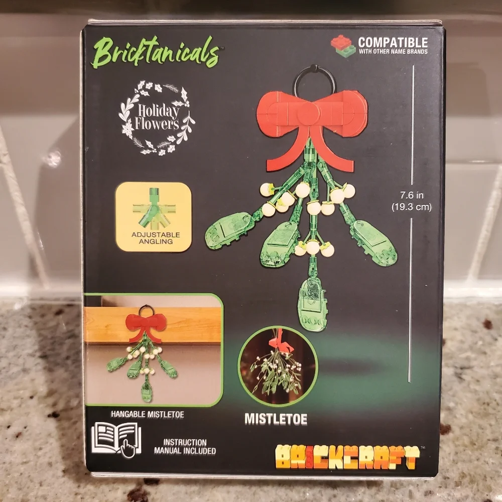 NIB Brickcraft Bricktanicals Holiday 